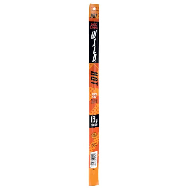 Jack Link's Wild 10000012183 Snack Stick, Hot, 2.2 oz (Pack of 24)