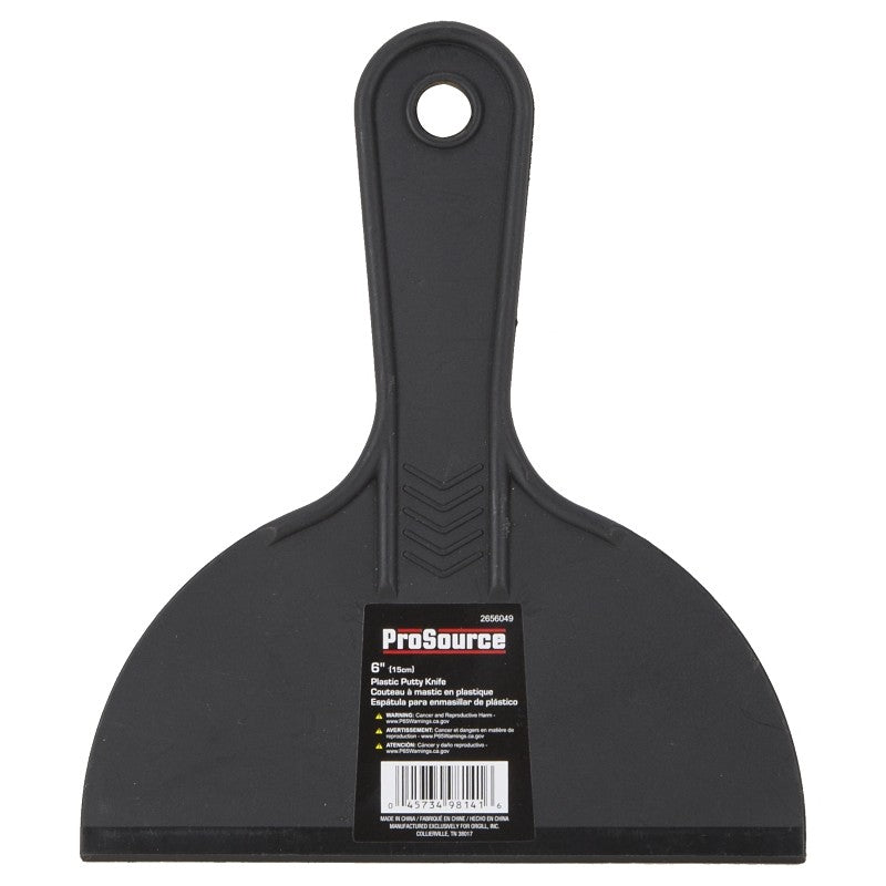 ProSource JL-PS063L Putty Knife, 6 in W Blade, 6 in L Blade, Plastic Handle (Pack of 20)