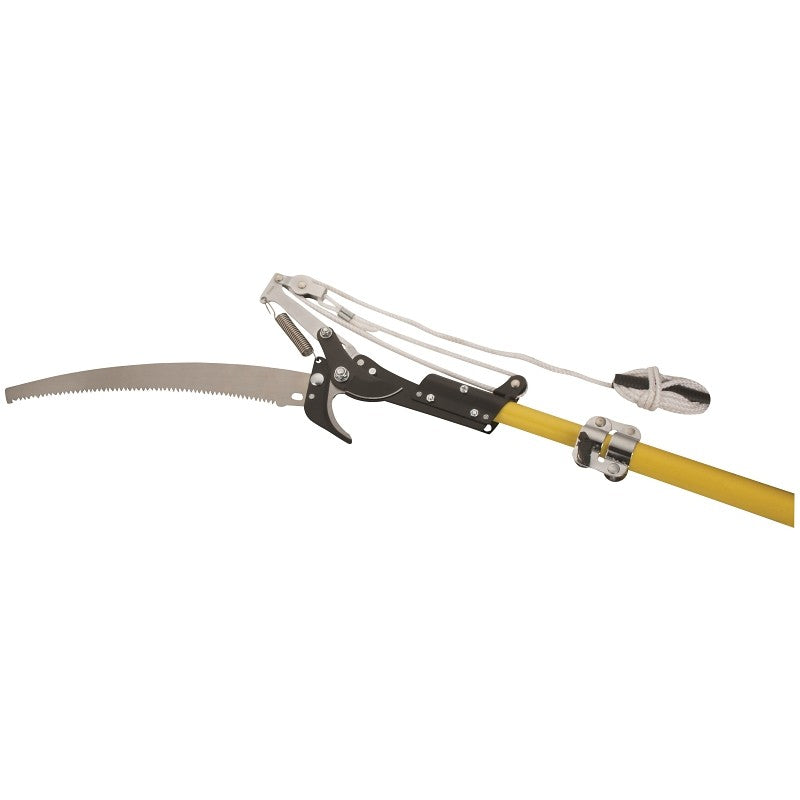 Landscapers Select GS2103C Tree Pole Pruner, 1-1/4 in Cutting Capacity, Teflon Coated Blade, Steel Blade
