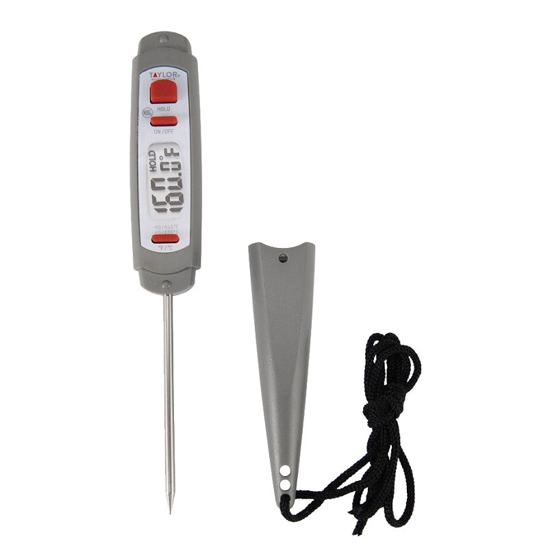 Taylor 9847N Rapid Response Thermometer,-40 to 450 deg F, LCD Display