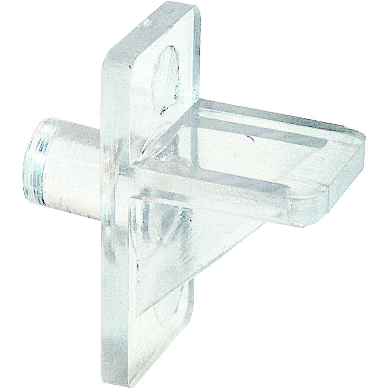 Prime-Line U 10136 Shelf Support Peg, Utility Hook, Specifications: 1/4 in Dia Pin, Wall Mount, Mill, 5 lb, Plastic