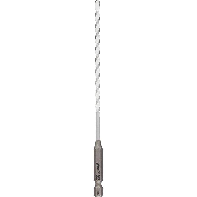 Milwaukee SHOCKWAVE 48-20-8882 Drill Bit, 5/32 in Dia, 6 in OAL, Multi-Material, Twist Flute, 1/4 in Dia Shank (Pack of 3)