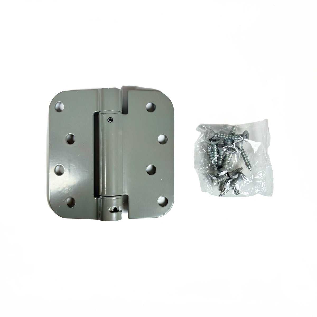 Spring Door Hinge 4 Inch 5/8 Radius Prime Coat