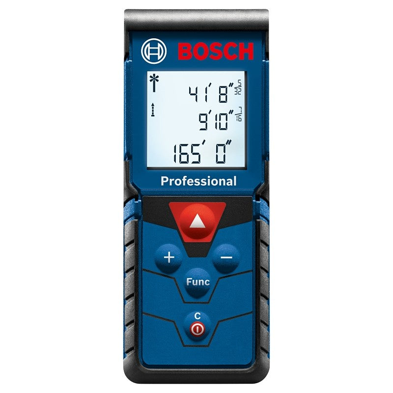 Bosch BLAZE Pro Series GLM165-40 Laser Measure, 165 ft, +/-1/16 in Accuracy