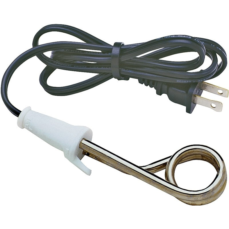 Norpro 559 Instant Heater, Brass, Black/White, Nickel