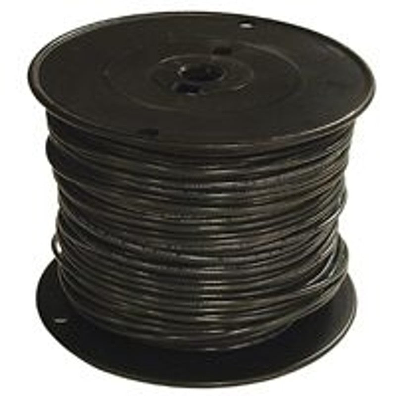 Southwire 14BK-STRX500 Series Building Wire, Black Sheath, 14 AWG Wire, 1-Conductor, 500 ft L, Copper Conductor
