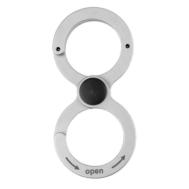 Hy-Ko KC615 Double Key Ring, Stainless Steel Case (Pack of 5)