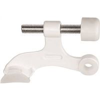 Contoured Hinge Pin Door Stop White