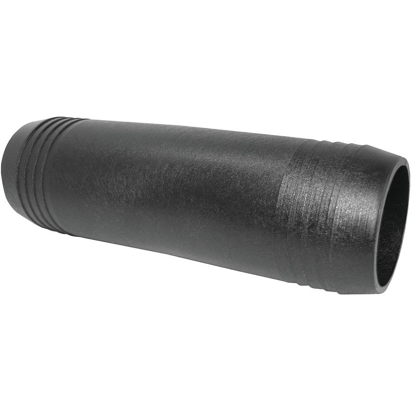 Green Leaf SHM3400P Hose Mender, Straight, 3/4 in, Hose Barb, Polypropylene, Black (Pack of 5)