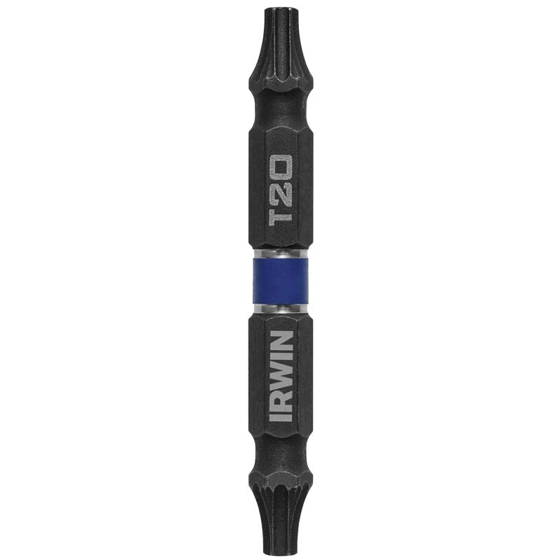 Irwin 1892007 Power Bit, T20 Drive, Torx Drive, 1/4 in Shank, Hex Shank, 2-3/8 in L, High-Grade Steel