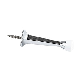 Square Taper Door Stop 3 Inch Chrome