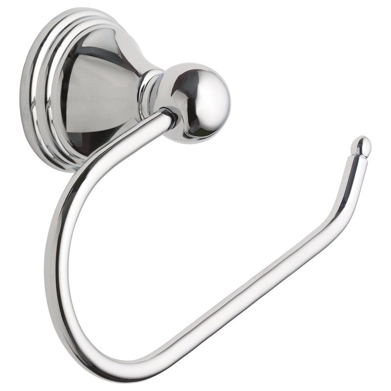 Moen DN8408CH Toilet Paper Holder, Includes: Stamped Steel Mount Bracket, Template and Mount Hardwares