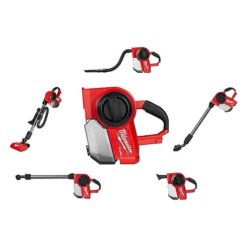 Milwaukee M18 FUEL 0940-20 Compact Vacuum, 0.25 gal Vacuum, 18 V Battery, Lithium-Ion (Battery not included)