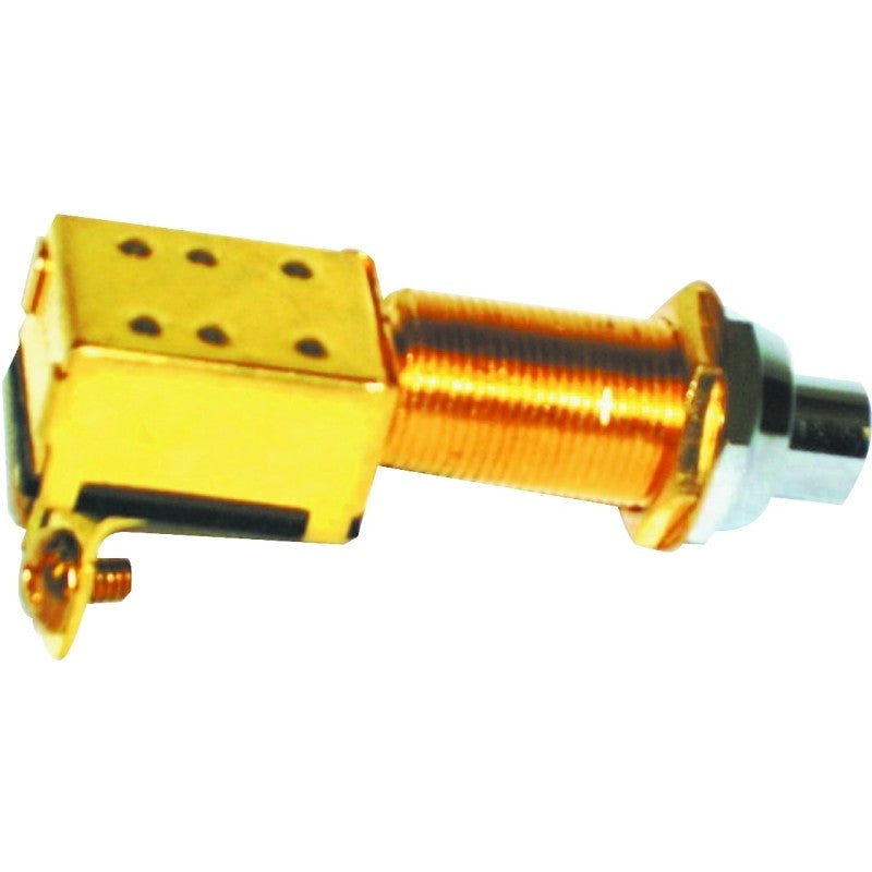 US Hardware M-163C Push-Button Switch, Universal, Chrome