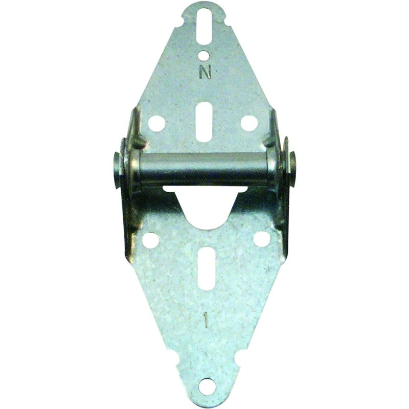 Prime-Line GD 52104 Garage Door Hinge, 3 in W Dimensions, 7/16 in Dia Pin, Steel, Galvanized, Non-Removable Pin