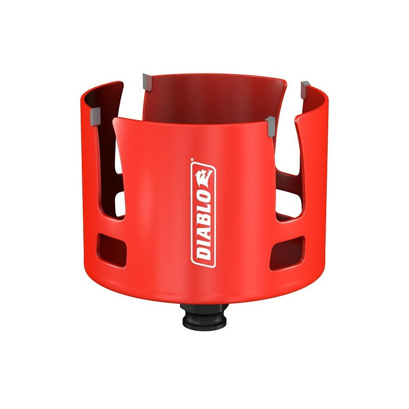 Diablo Demo Demon DHS3625CTR Hole Saw, 3-5/8 in Dia, 2-3/8 in D Cutting, 1-5/8 in Arbor, Carbide Cutting Edge