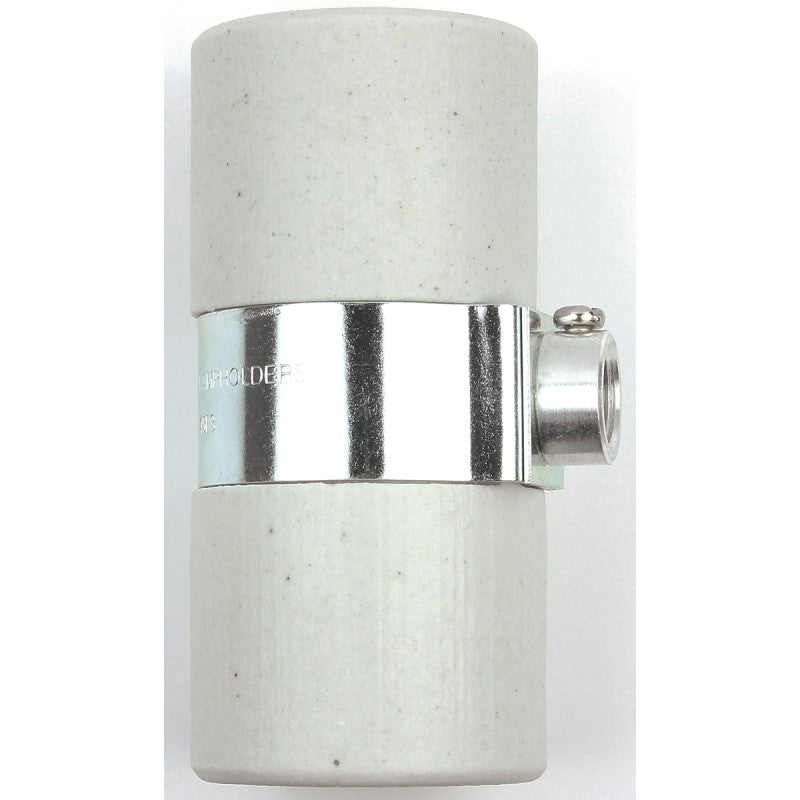 Jandorf 60580 Lamp Socket, 600 V, 660 W, Porcelain Housing Material, White