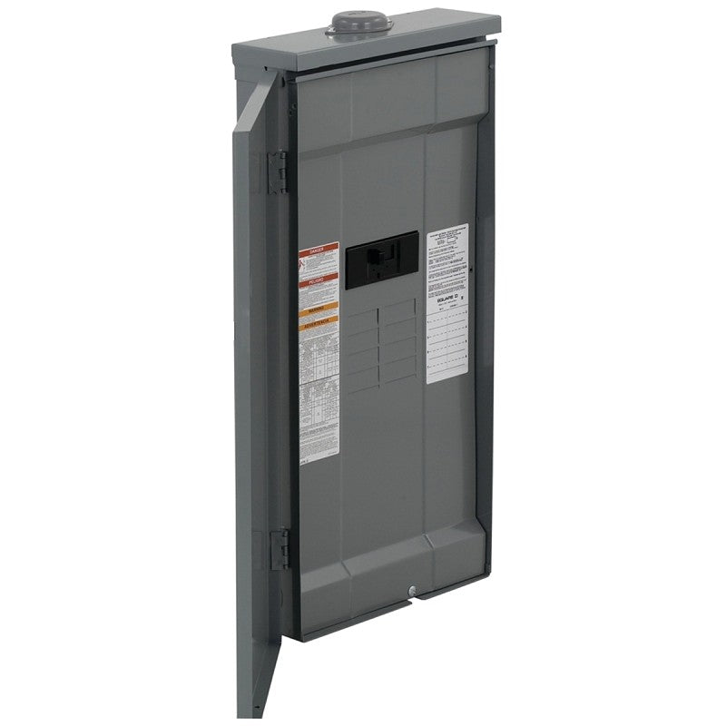 Square D HOM816M200PFTRB Load Center, 16 -Pole, 200 A, 8 -Space, NEMA 3R Enclosure, Flush, Surface Mounting