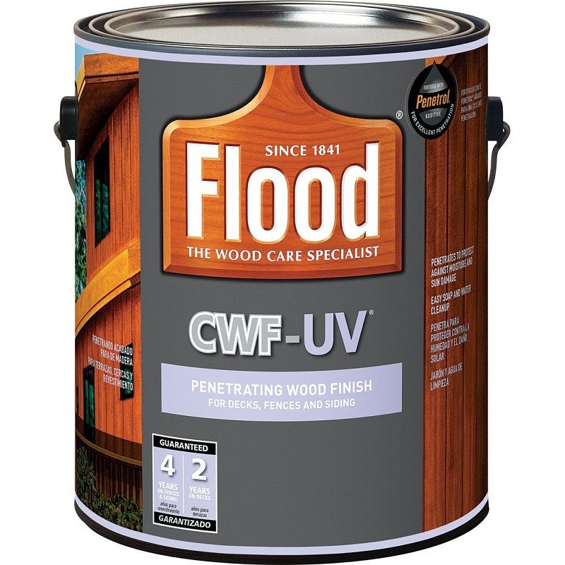 Flood FLD542-01 Wood Finish, Natural, Liquid, 1 gal (Pack of 4)