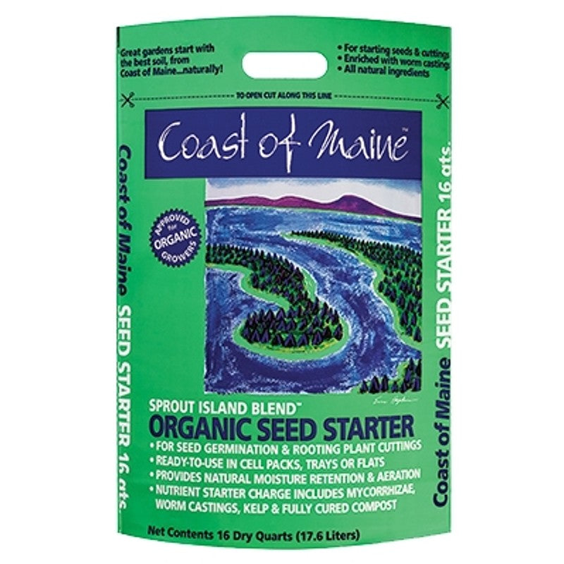 Coast of Maine SI16 Organic Seed Starter, 16 qt Bag
