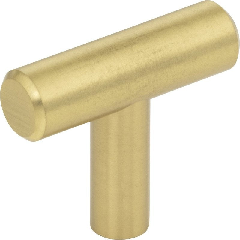 KasaWare K294BG-4 Bar T-Knob, 1-3/8 in Projection, Steel, Brushed Gold