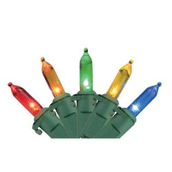 Santas Forest 36035 Chaser Light, 125 V, 150-Lamp, Multi-Color, 20,000 hr Average Life, 40 ft L