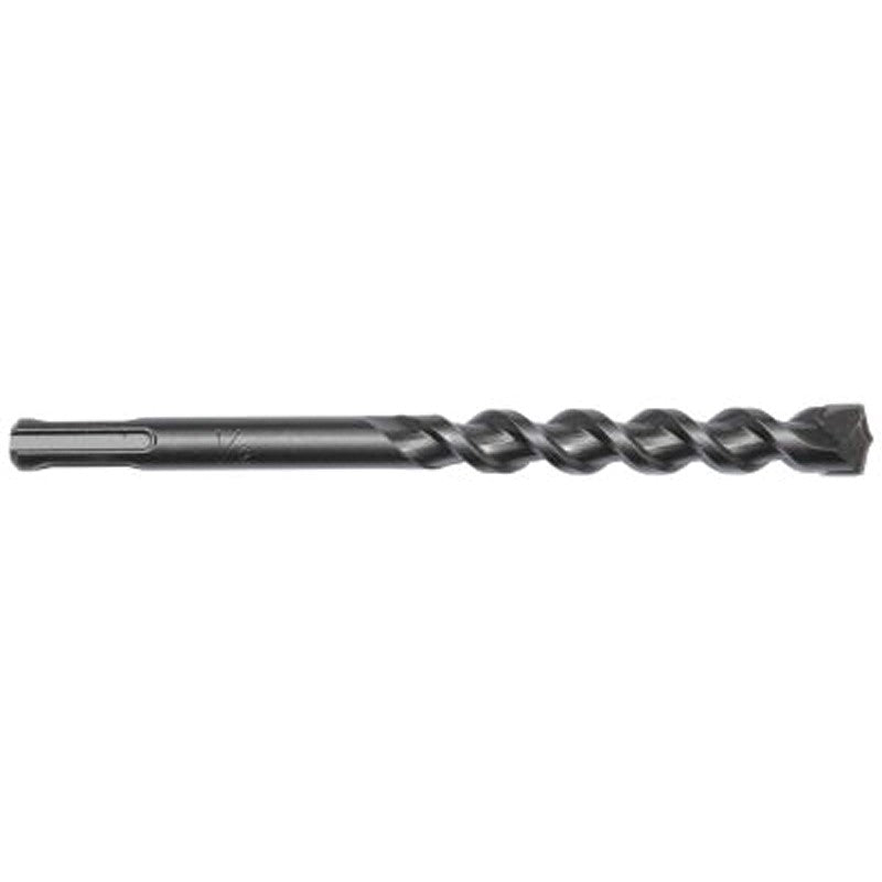 Irwin 322031 Hammer Drill Bit, 1/2 in Dia, 6 in OAL, Twist Flute, 1-Flute, 2 in Dia Shank, SDS Plus Shank