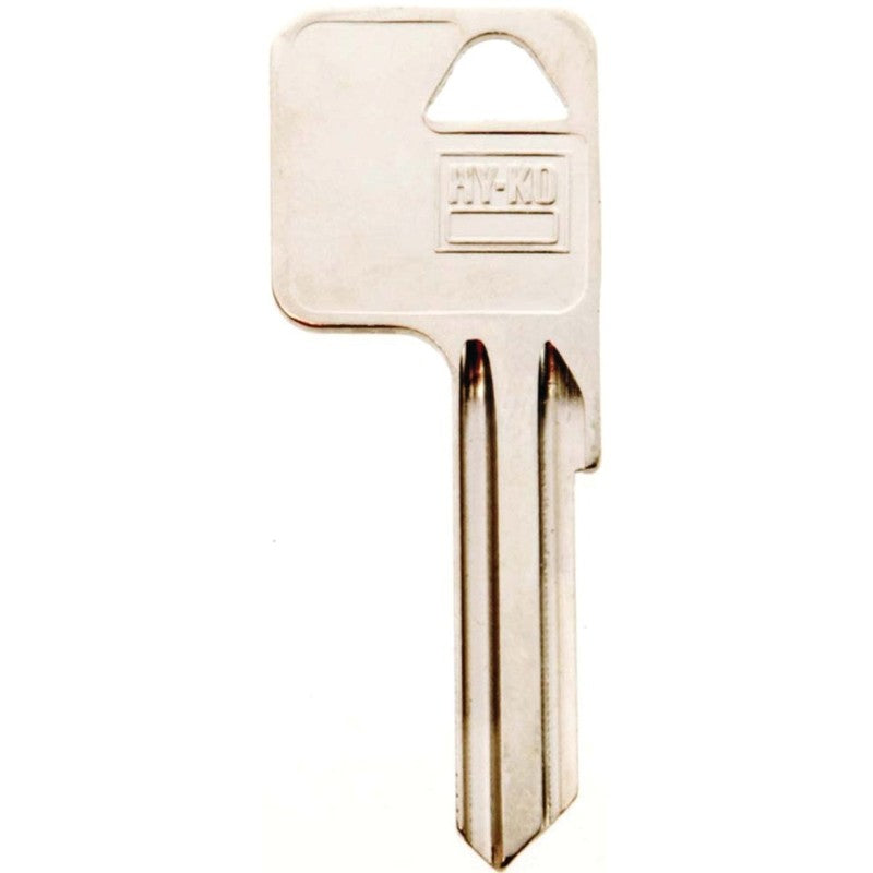 Hy-Ko 11010Y1E Key Blank, Brass, Nickel, For: Yale Cabinet, House Locks and Padlocks, Y1E Key Number (Pack of 10)