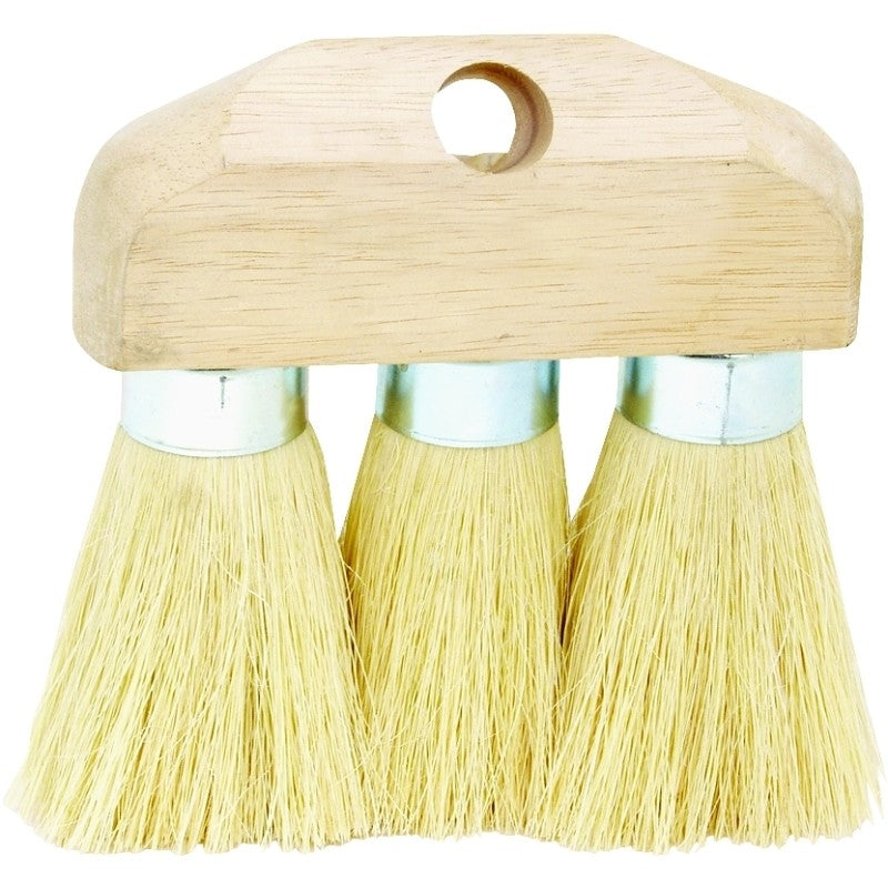 DQB 11941 Roof Brush, White Bristle, 3-1/2 in L