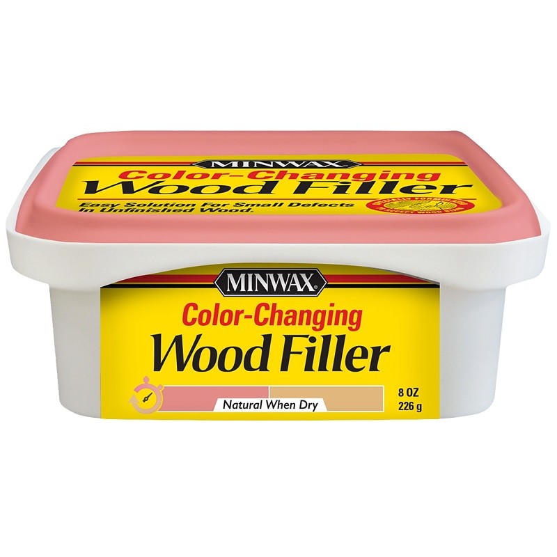 Minwax 448700000 Wood Filler, Liquid, Natural, 8 oz