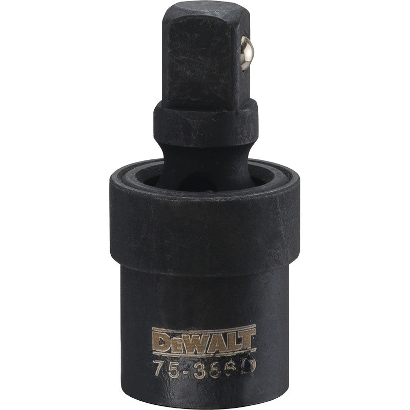 DEWALT DWMT75366OSP Impact Universal Joint, 1/2 in Drive, Female, Male Drive, 2-7/16 in L, Chrome