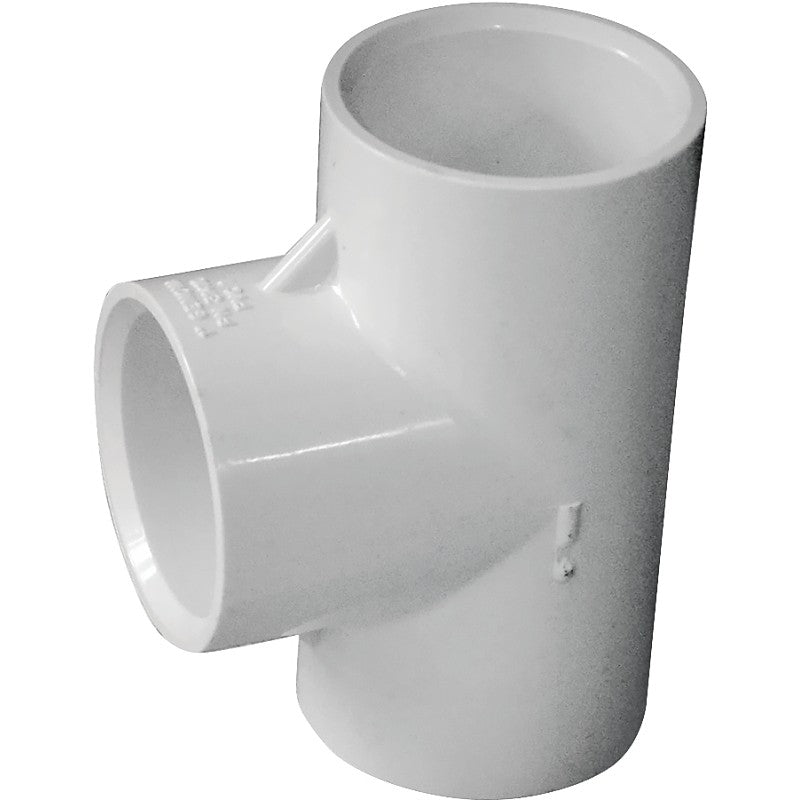 IPEX 435777 Pipe Tee, 1 in, Socket, PVC, White, SCH 40 Schedule, 150 psi Pressure