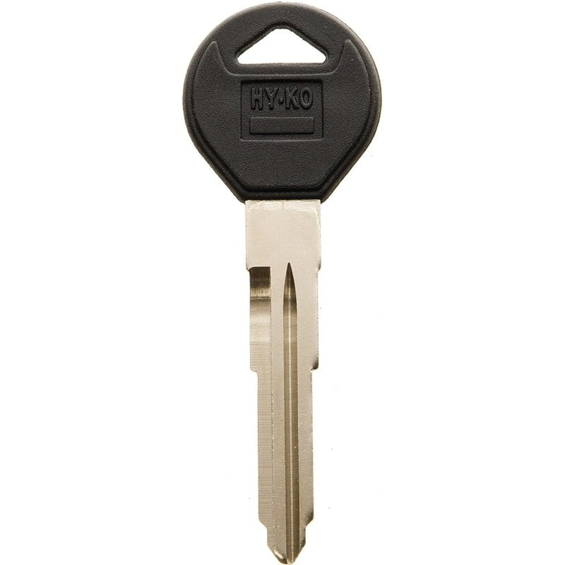 Hy-Ko 12005MZ27 Automotive Key Blank, Brass/Plastic, Nickel, For: Mazda Vehicle Locks, MZ27 Key Number (Pack of 5)