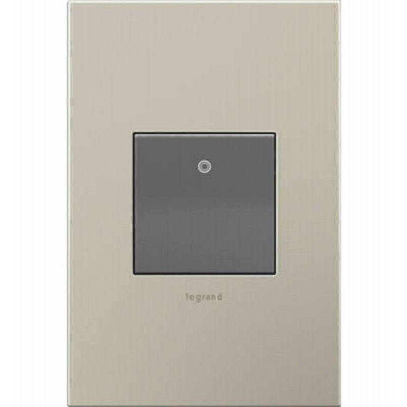 Legrand adorne Series ASPD1532M4 Paddle Switch, 15 A, 120 V, 3-Way, Back Wire Terminal