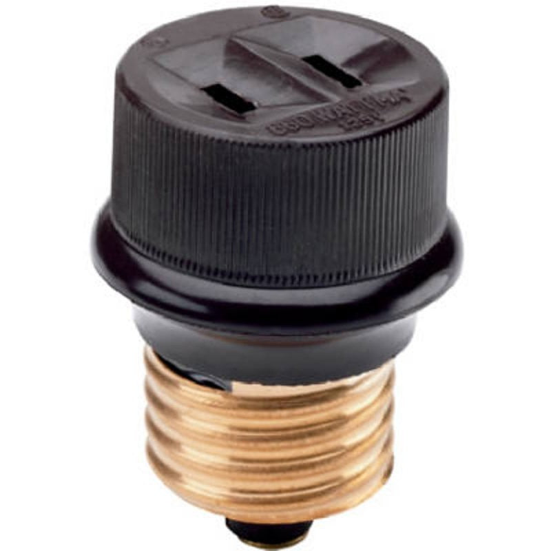 Legrand 808CC10 Lamp Holder Adapter, 660 W, Brown