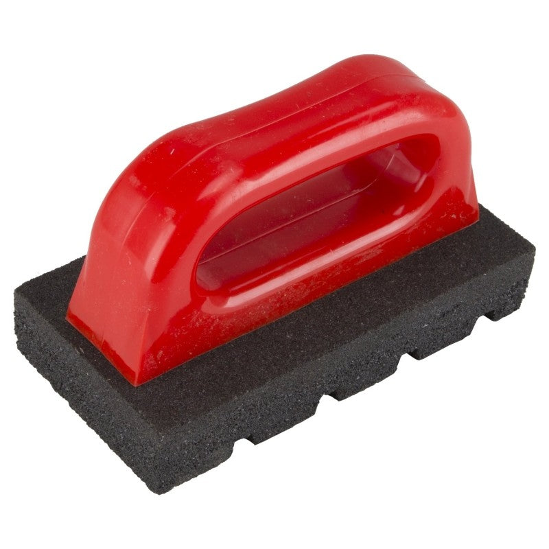 Vulcan 310813L Rubbing Brick, 1 in Thick Blade, Silicone Carbide Abrasive, Plastic Handle