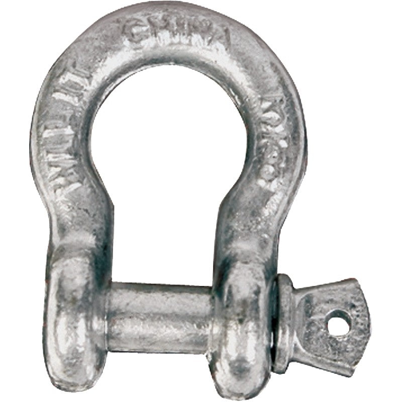 Koch 081253/MC647G Anchor Shackle, 1500 lb Working Load, Carbon Steel, Galvanized