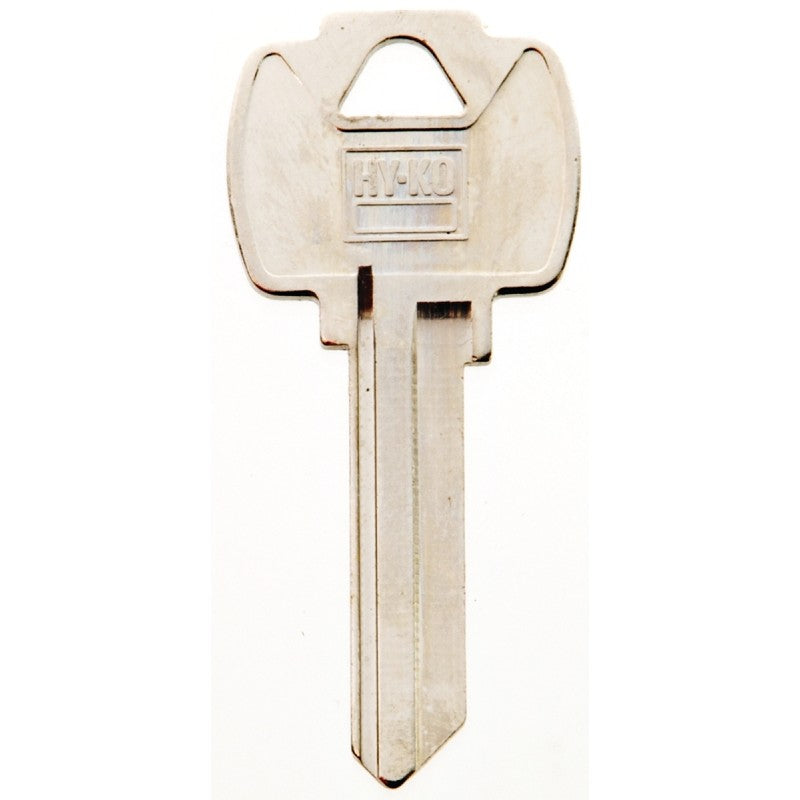 Hy-Ko 11010FA3 Key Blank, Brass, Nickel, For: Falcon Cabinet, House Locks and Padlocks, FA3 Key Number (Pack of 10)
