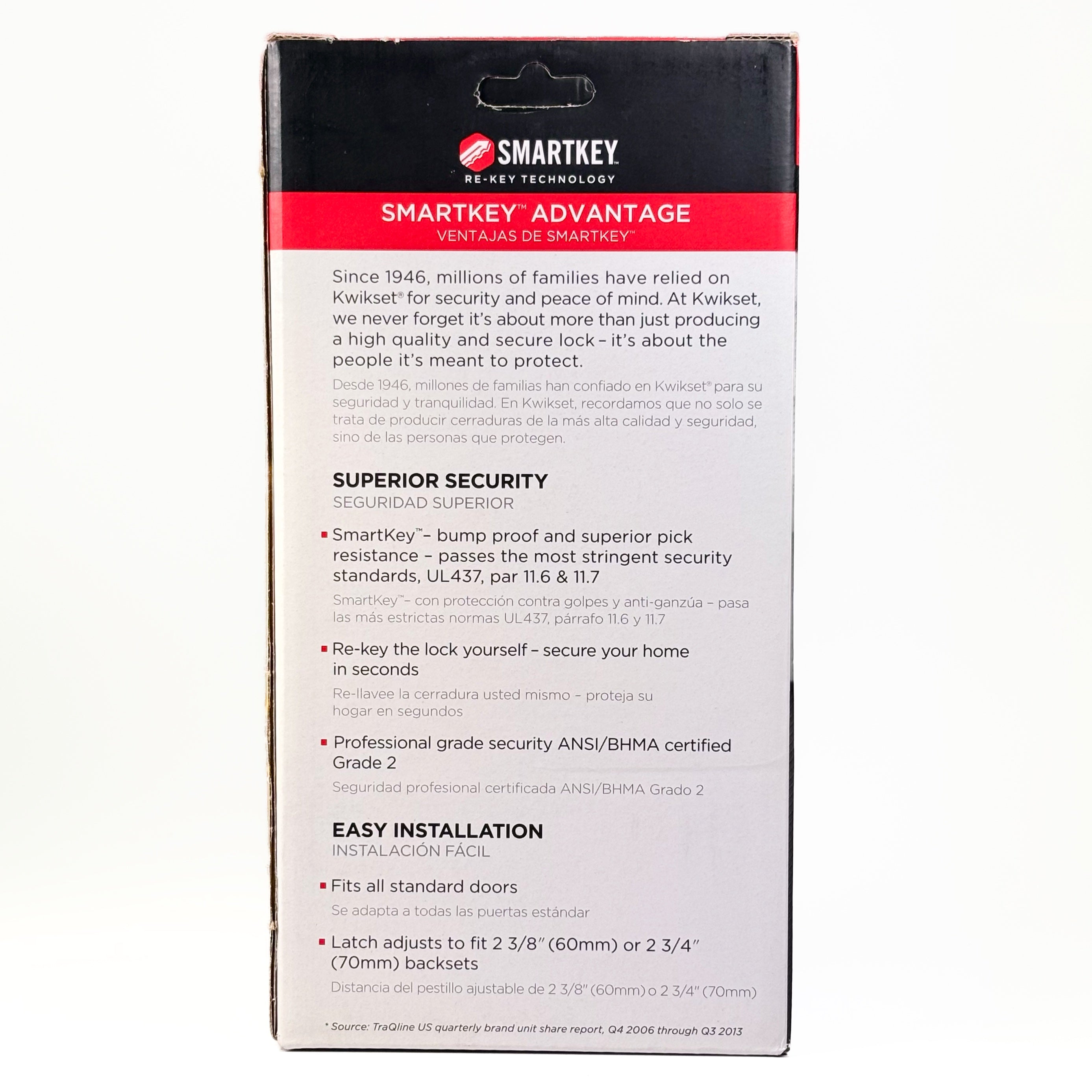 Keyed Entry Lockset Smartkey Satin Chrome