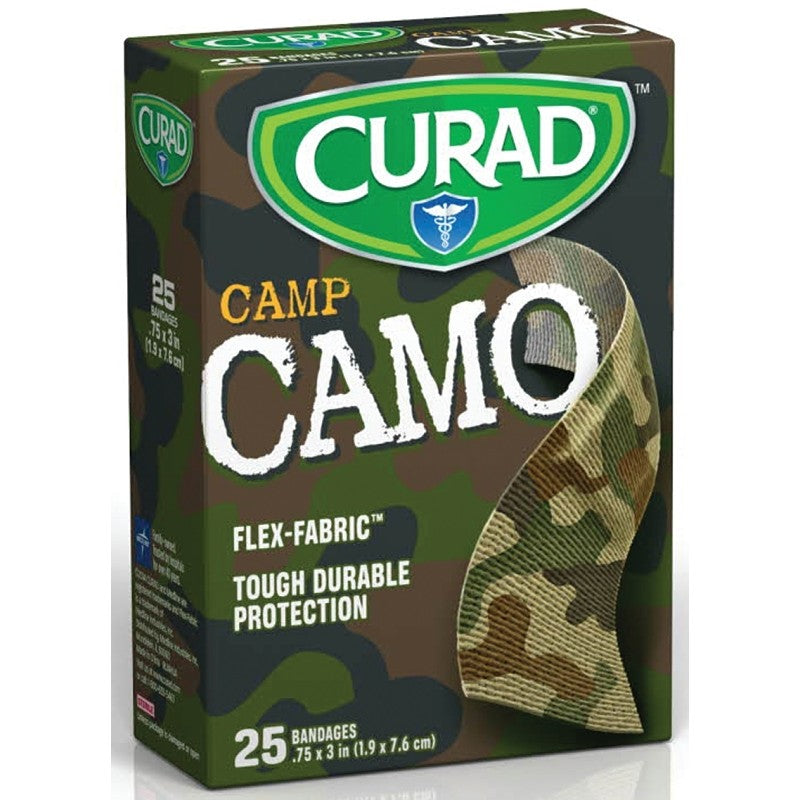 Medline 8545980 Adhesive Bandage, 3/4 in W, 3 in L, Fabric Bandage