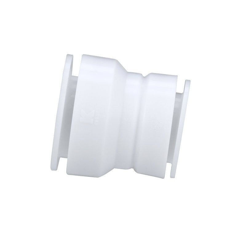 Insta-Plumb 95IPK Pipe Trap Adapter, 1-1/2 in, Push-to-Connect, Plastic, White