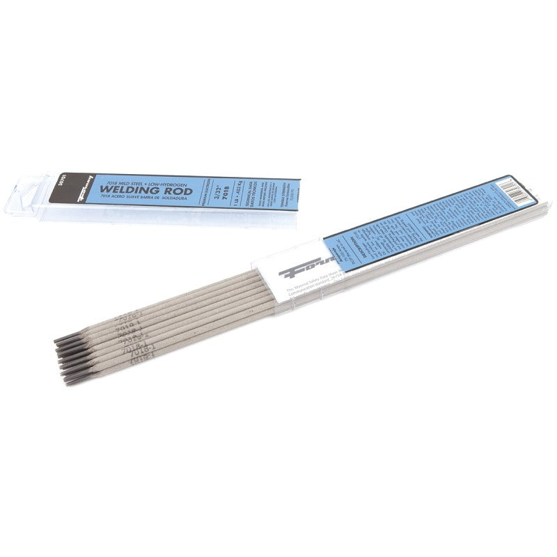 Forney 30701 Stick Electrode, 84000 psi Tensile Strength, Applicable Materials: Mild Steel, 3/32 in Dia, 14 in L