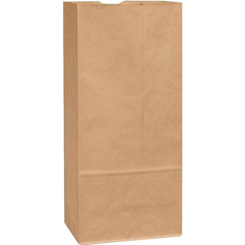 Duro Bag 80078 BBL Sack, 12 x 7 x 17 in, 66 lb Capacity, 12 in L, 7 in W, 17 in H, Kraft Paper, Brown