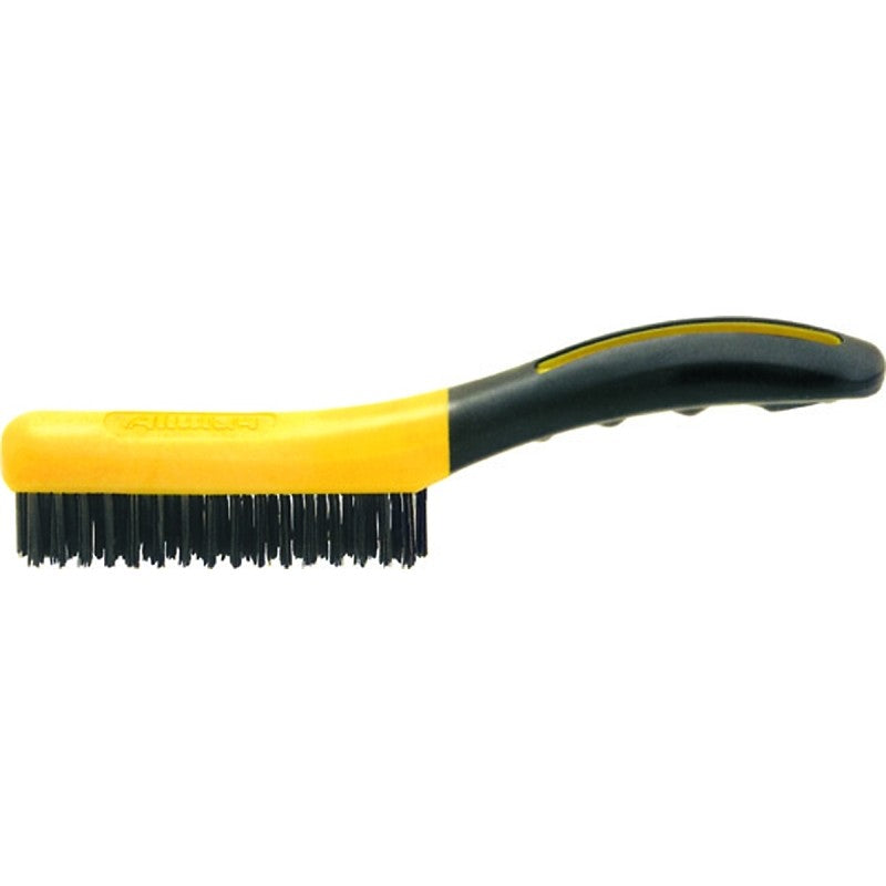 ALLWAY SB416 Wire Brush, Carbon Steel Bristle, 10 in OAL