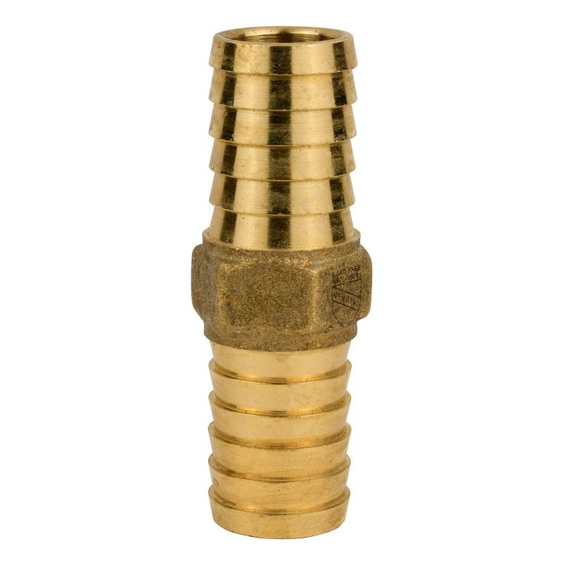 Water Source IC75NL Pipe Coupling, 3/4 in, Barb, Brass