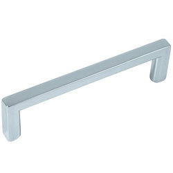 Laurey Cosmopolitan Series 73026 Cabinet Pull, 105 mm L Handle, 33 mm H Handle, Zinc, Polished Chrome