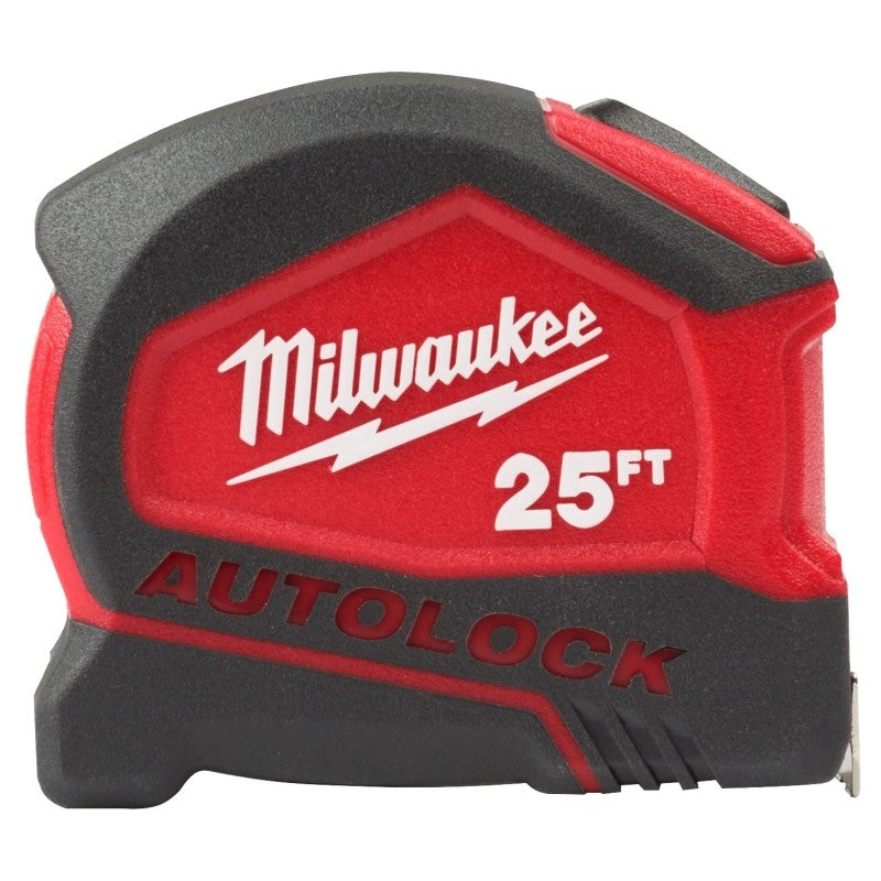 Milwaukee 48-22-1825 Tape Measure, 25 ft L Blade