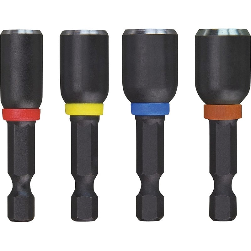 Milwaukee 49-66-4562 Nut Driver Set, 4-Piece, Magnetic, Steel