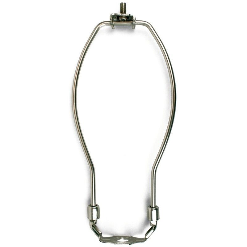 Jandorf 60124 Lamp Harp, 8 in L, Brushed Pewter Fixture