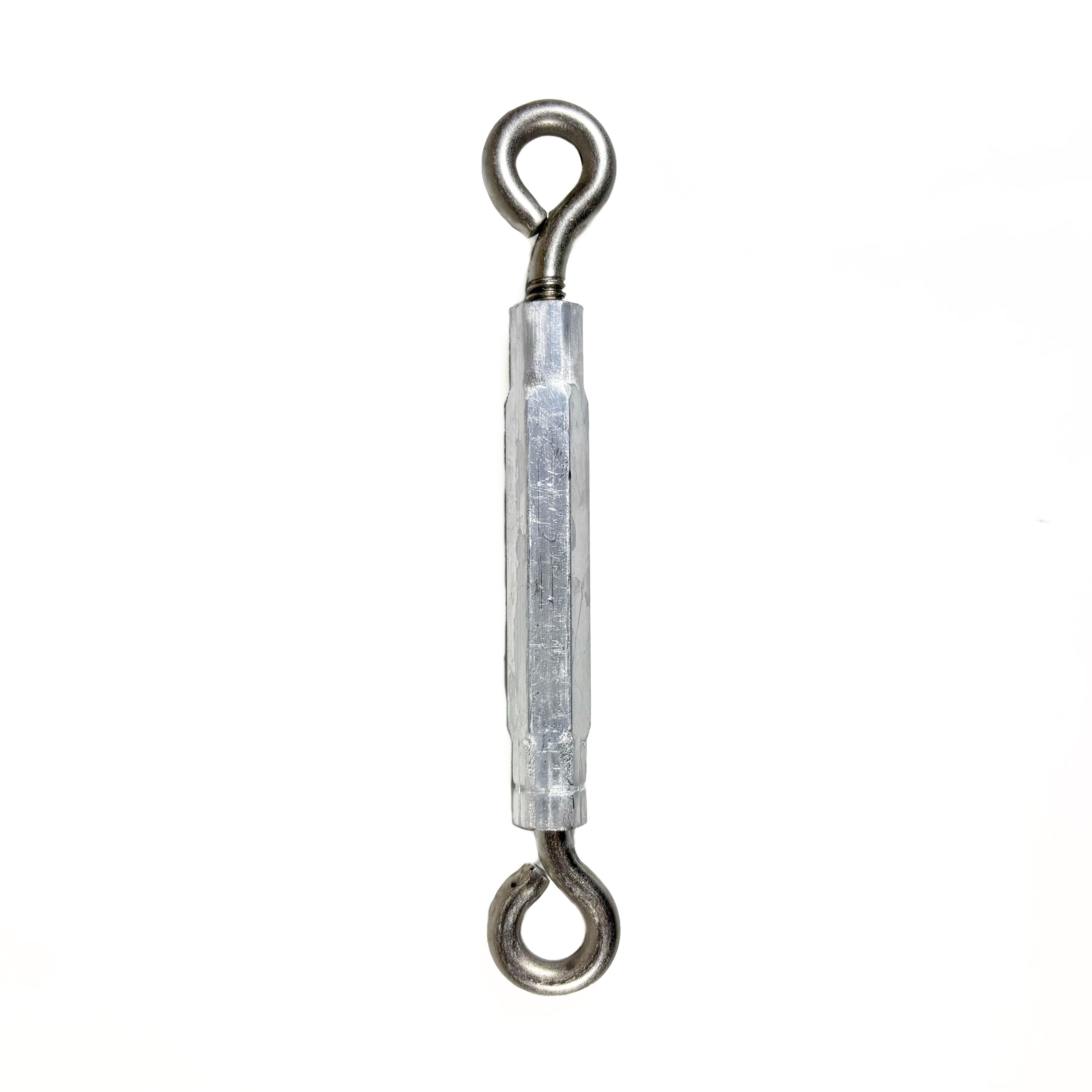 Eye & Eye Turnbuckle 1/4 By 7-1/2 Inch Stainless Steel With Aluminum Body (POS)